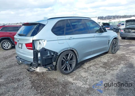 2015 BMW X5 M z USA, uszkodzony, nr VIN 5YMKT6C57F0C89617